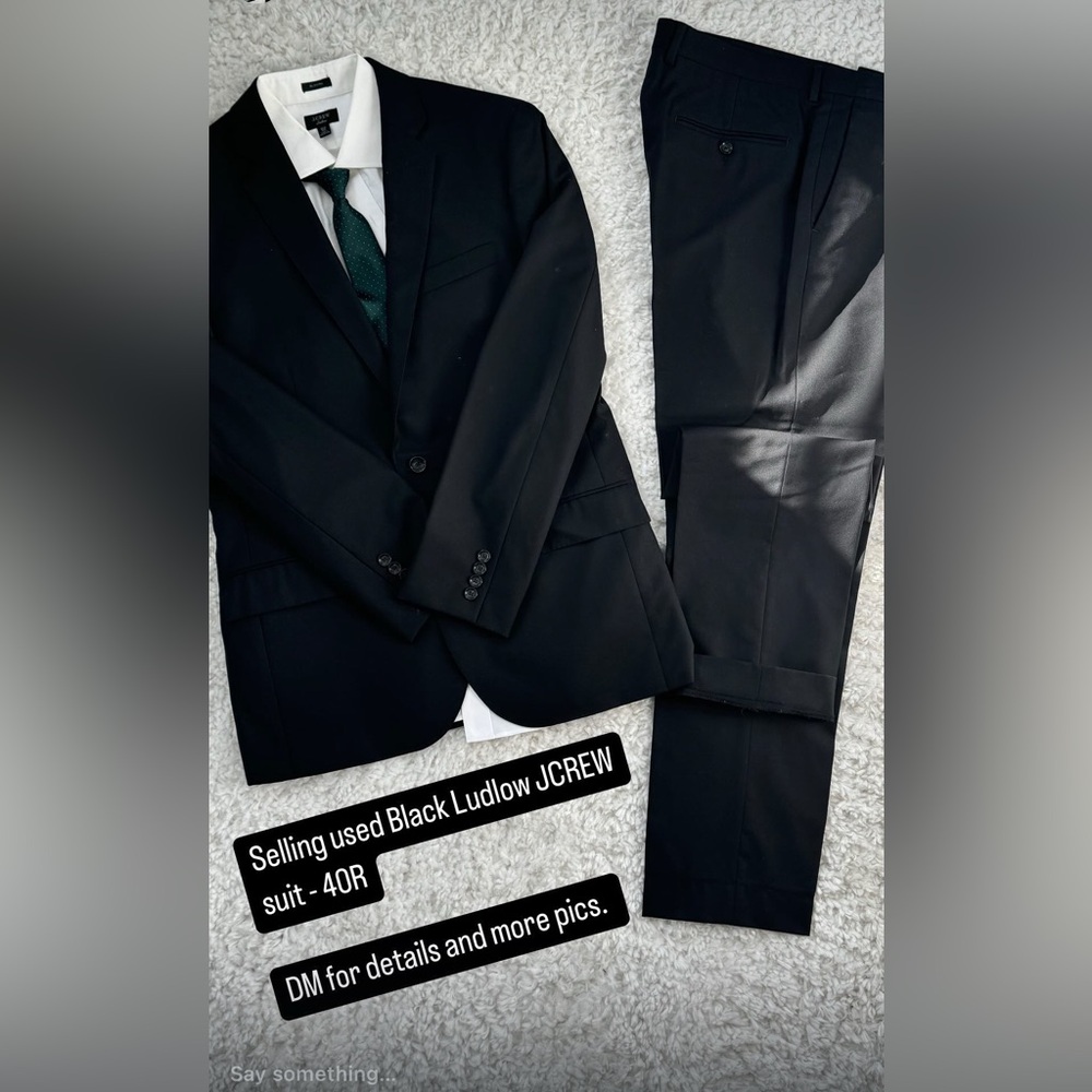 jcrew suits for sale. Not worn very often. Never altered dry cleaned.